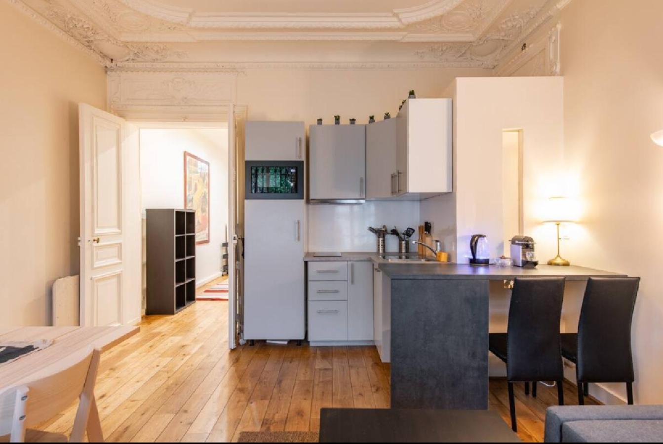 Apartamento Geranimus Morland : Hearth Of París Exterior foto
